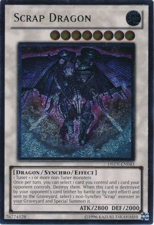 Scrap Dragon - Ultimate - DREV-EN043 - Ultimate Rare - Unlimited