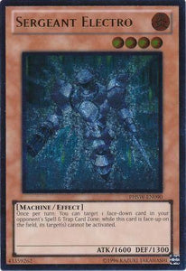 Sergeant Electro - PHSW-EN090 - Ultimate Rare - Unlimited