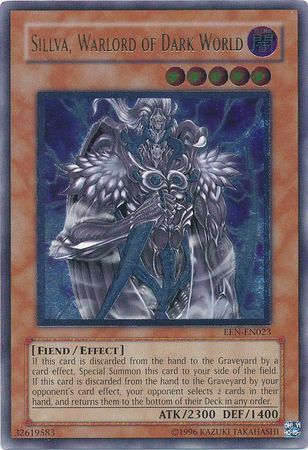 Sillva, Warlord of Dark World - EEN-EN023 - Ultimate Rare - Unlimited