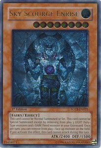 Sky Scourge Enrise - FOTB-EN021 - Ultimate Rare - 1st Edition