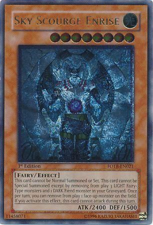 Sky Scourge Enrise - FOTB-EN021 - Ultimate Rare - 1st Edition