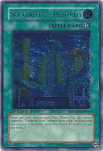 Skyscraper 2 - Hero City - STON-EN048 - Ultimate Rare - 1st Edition