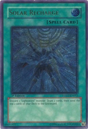 Solar Recharge - LODT-EN052 - Ultimate Rare - 1st Edition