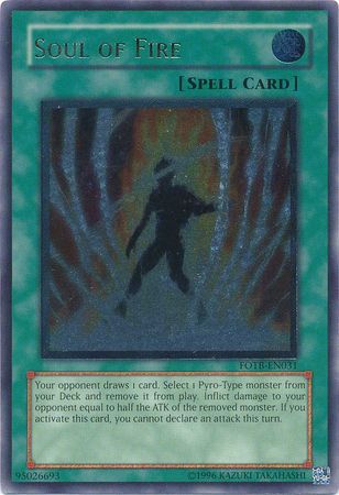 Soul of Fire - FOTB-EN031 - Ultimate Rare - Unlimited