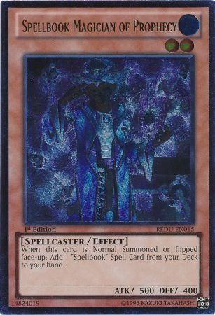 Spellbook Magician of Prophecy - REDU-EN015 - Ultimate Rare - 1st Edition