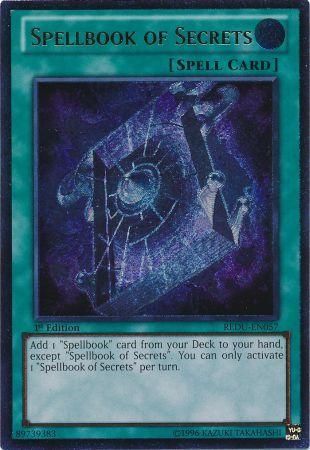 Spellbook of Secrets - REDU-EN057 - Ultimate Rare - 1st Edition