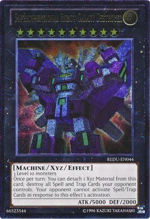 Superdimensional Robot Galaxy Destroyer - REDU-EN044 - Ultimate Rare - Unlimited