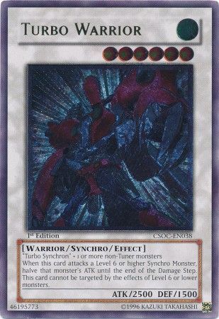 Turbo Warrior - CSOC-EN038 - Ultimate Rare - 1st Edition