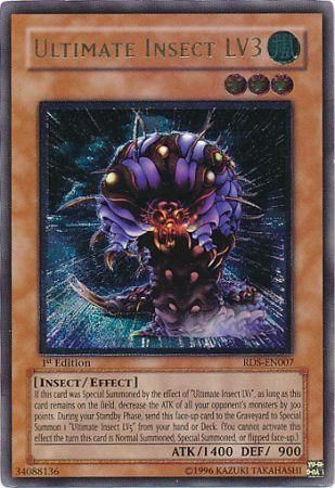 Ultimate Insect LV3 - RDS-EN007 - Rare - 1st Edition