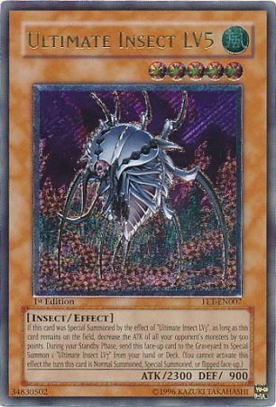 Ultimate Insect LV5 - FET-EN007 - Ultimate Rare - 1st Edition