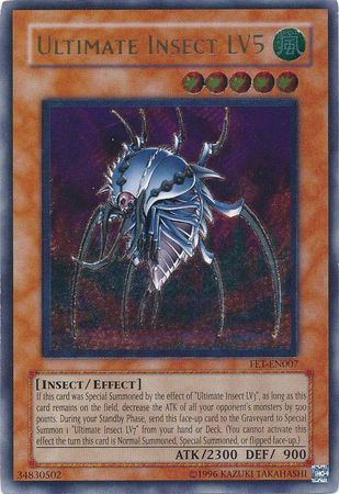 Ultimate Insect LV5 - FET-EN007 - Ultimate Rare - Unlimited