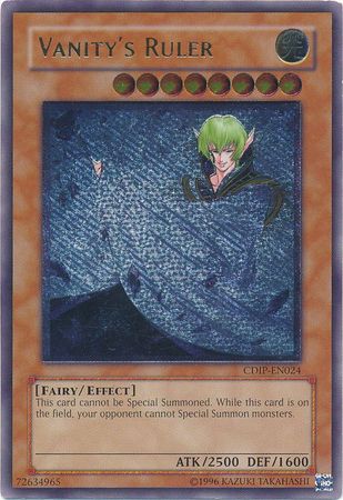 Vanity's Ruler - CDIP-EN024 - Ultimate Rare - Unlimited