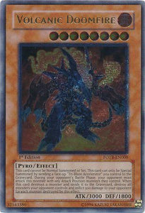 Volcanic Doomfire - FOTB-EN008 - Ultimate Rare - 1st Edition