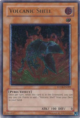 Volcanic Shell - FOTB-EN009 - Ultimate Rare - Unlimited