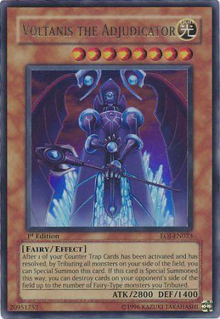 Voltanis the Adjudicator - EOJ-EN023 - Ultimate Rare - 1st Edition