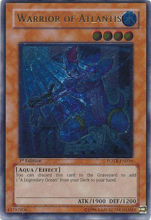 Warrior of Atlantis - FOTB-EN016 - Ultimate Rare - 1st Edition