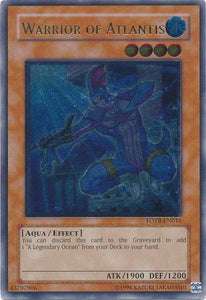 Warrior of Atlantis - FOTB-EN016 - Ultimate Rare - Unlimited