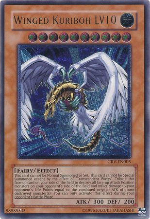 Winged Kuriboh LV10 - CRV-EN005 - Ultimate Rare - Unlimited