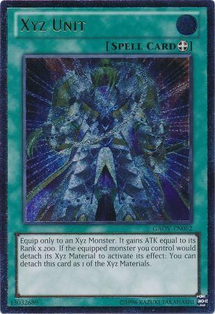 Xyz Unit - GAOV-EN062 - Ultimate Rare - Unlimited