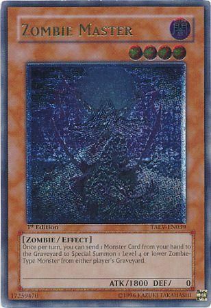 Zombie Master - TAEV-EN039 - Ultimate Rare - 1st Edition