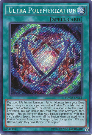 Ultra Polymerization - MACR-EN052 - Secret Rare - Unlimited