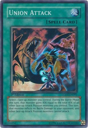 Union Attack - LODT-EN093 - Super Rare - 1st Edition