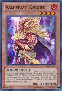 Valkyrian Knight - CBLZ-EN039 - Super Rare - Unlimited