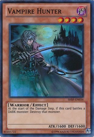 Vampire Hunter - SHSP-EN034 - Super Rare - Unlimited