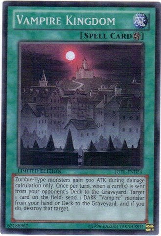 Vampire Kingdom - JOTL-ENDE4 - Super Rare - Limited