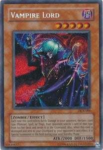 Vampire Lord - DCR-000 - Secret Rare - Unlimited