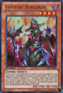 Vampire Sorcerer - SHSP-EN029 - Ultra Rare - 1st Edition