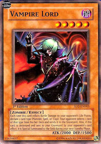 Vampire Lord - SD2-EN003 - Common - Unlimited