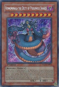 Vennominaga the Deity of Poisonous Snakes - TAEV-EN013 - Secret Rare - 1st Edition