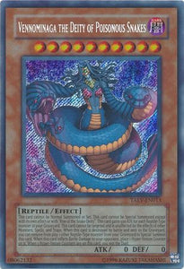 Vennominaga the Deity of Poisonous Snakes - TAEV-EN013 - Secret Rare - Unlimited