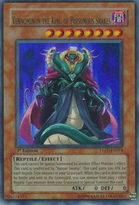 Vennominon the King of Poisonous Snakes - TAEV-EN014 - Ultra Rare - 1st Edition