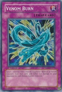 Venom Burn - TAEV-EN071 - Common - 1st Edition