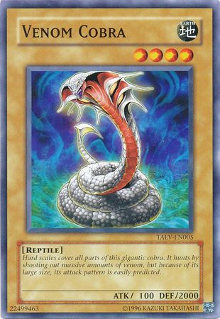 Venom Cobra - TAEV-EN005 - Common - Unlimited