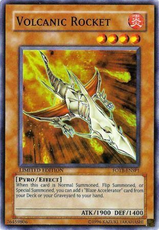 Volcanic Rocket - FOTB-ENSP1 - Super Rare - Limited