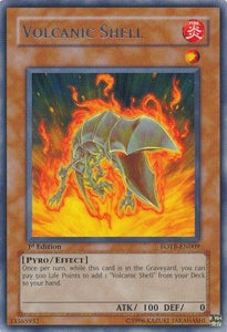 Volcanic Shell - FOTB-EN009 - Rare - 1st Edition