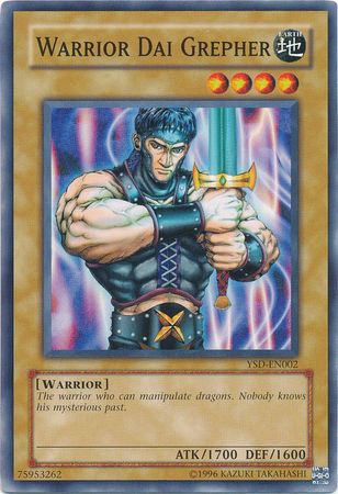 Warrior Dai Grepher - YSD-EN002 - Common - Unlimited