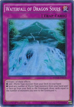 Waterfall of Dragon Souls - MACR-EN078 - Super Rare - 1st Edition