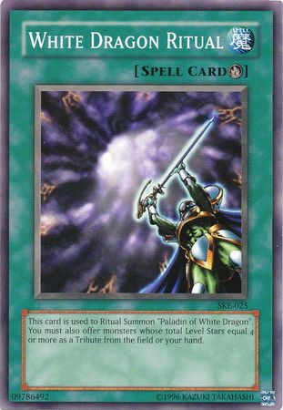 White Dragon Ritual - SKE-025 - Common - Unlimited