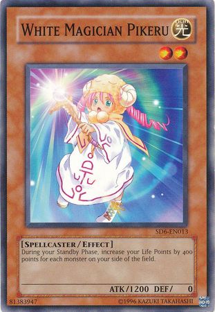 White Magician Pikeru - SD6-EN013 - Common - Unlimited