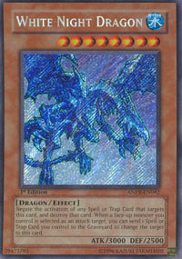 White Night Dragon - ANPR-EN092 - Secret Rare - 1st Edition