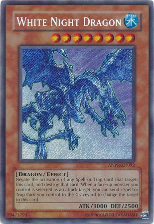 White Night Dragon - ANPR-EN092 - Secret Rare - Unlimited