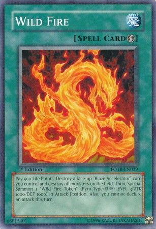 Wild Fire - FOTB-EN039 - Common - 1st Edition