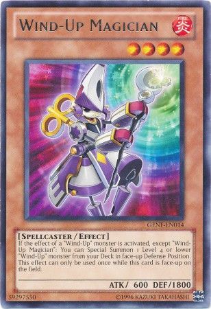 Wind-Up Magician - GENF-EN014 - Rare - Unlimited