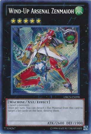 Wind-Up Arsenal Zenmaioh - ORCS-EN098 - Secret Rare - Unlimited