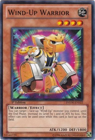 Wind-Up Warrior - PHSW-EN022 - Common - 1st Edition