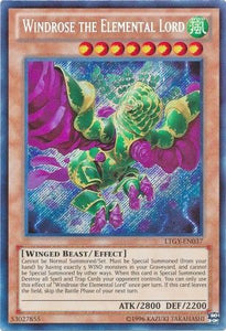 Windrose the Elemental Lord - LTGY-EN037 - Secret Rare - Unlimited